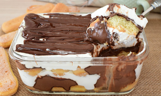10 Minuten Nutella Tiramisu (unglaublich lecker)