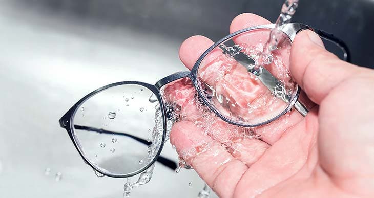 Wie entferne ich Flecken und Kratzer von Gläsern? 10 Tricks, die funktionieren 4 Wasser und Seife