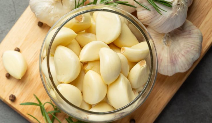 Knoblauchzehen