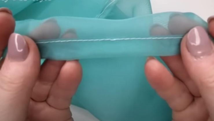 Geheimnisse für eine saubere Naht auch am Fadenende