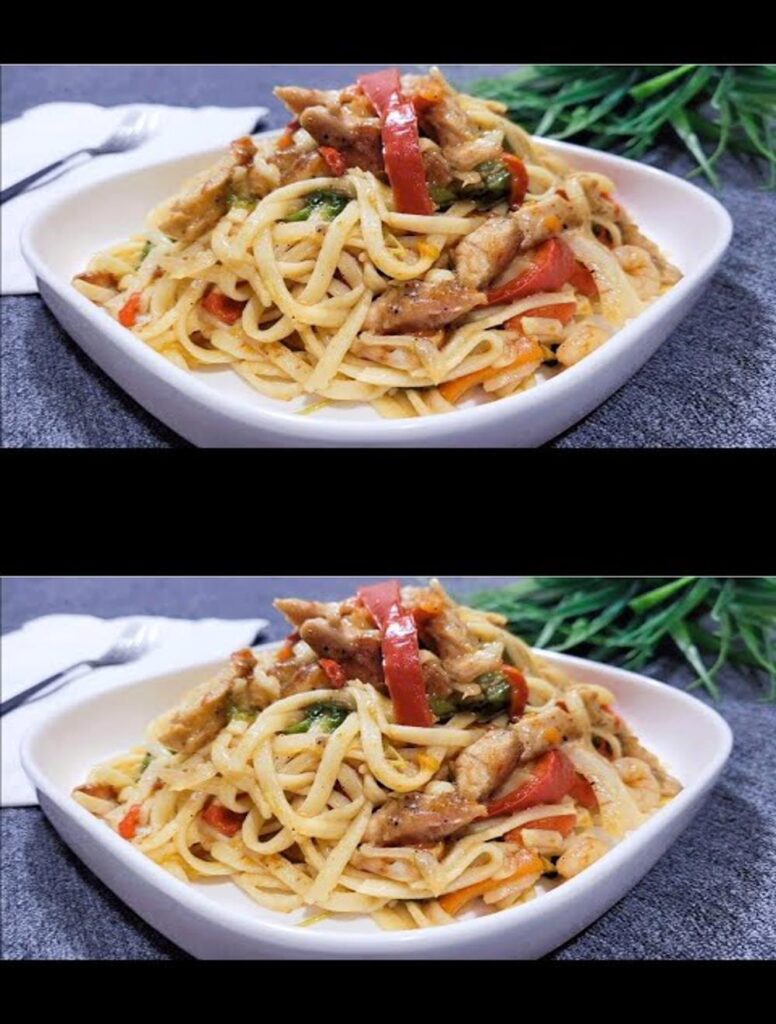 Sautéed Noodles Gewürzte chinesische Rezept einfach und lecker! GenussTrick